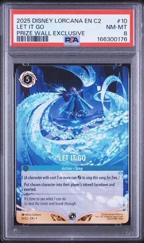 Let It Go graded PSA 8 for sale on eBay