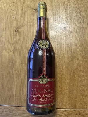 Grande FINE COGNAC Nicolas Napoleon & Cie Paris 30-35 Jahre 3 Sterne Sammler