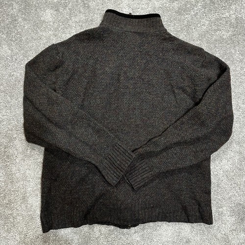 Pendleton Men’s Sweater Large Shetland Wool Full Zip Grandpacore - Picture 11 of 11