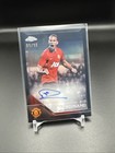 RIO FERDINAND 2024-25 TOPPS CHROME MANCHESTER UNITED BLACK REFRACTOR AUTO /10