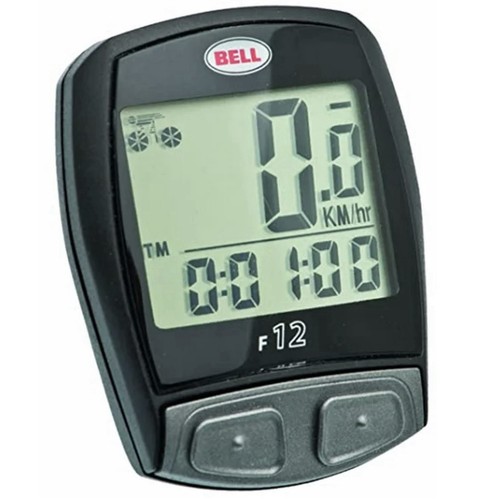 Bell F12 Wired 12 Function Bike Computer Cyclocomputer Speedometer Odometer - Picture 3 of 3
