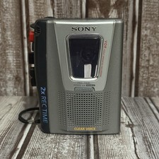 Sony Handheld Cassette Clear Voice Recorder VOR Recorder TCM-20DV Powers On