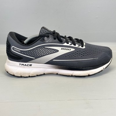 Brooks Trace 2 Sneakers Womens Size 8.5 D Wide Grey Mesh Casual Running Shoes