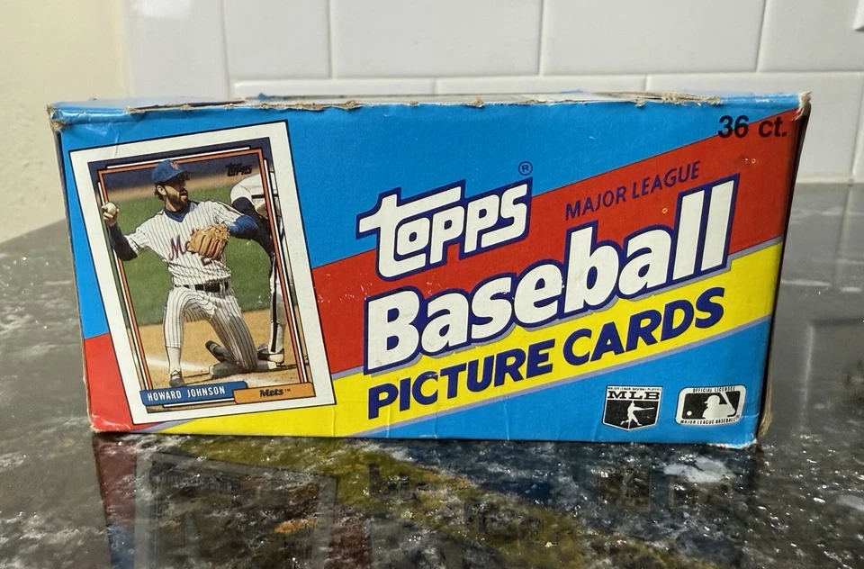 ¡Paquetes de caja de cera de béisbol Topps 1992 de colección tarjeta dorada sellada Manny Ramírez RC!! Foto 4 de 4