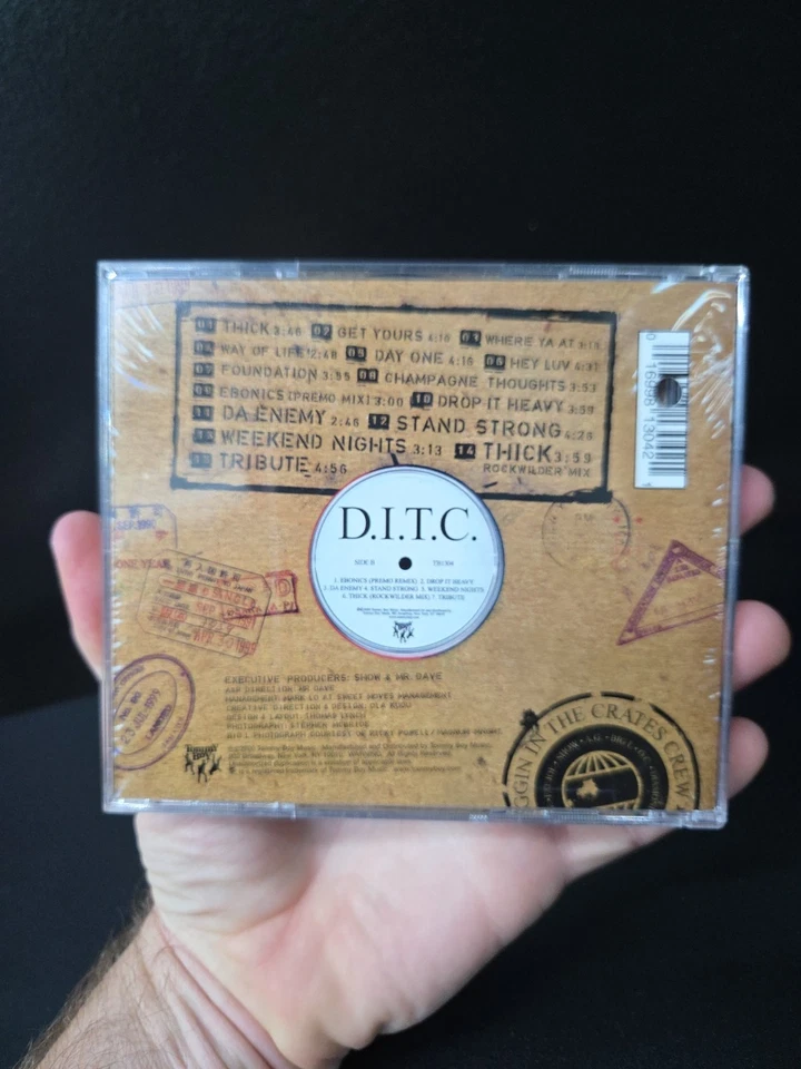 D.I.T.C Self Titled Cd 2000 1st PROMO Press Tommy Boy EX OOP RARE! Foto 4 de 4