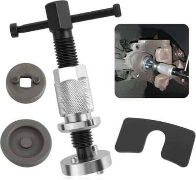 5PCS Brake Caliper Compression Tool Set,Chrome-Plated Steel Brake Caliper Tool f