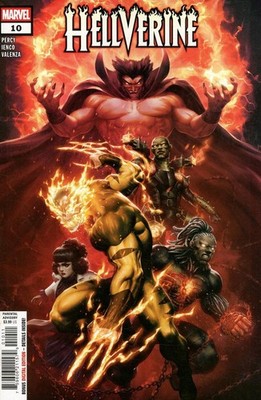 Hellverine #10 Marvel Comics Kendrick Lim Regular Cover Near Mint