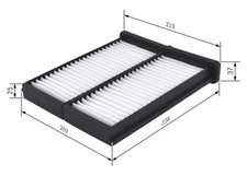 Filtre d'habitacle Mitsubishi CARISMA