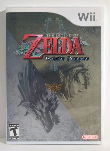 The Legend of Zelda Twilight Princess Wii Game CIB Nintendo Wii 2006 Complete C