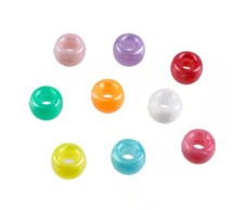 1lb. Multicolor Pony Beads by Creatology, 6mm x 9mm