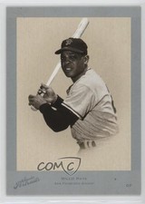 2005 Donruss Studio Portraits Blue Black & White 38/40 Willie Mays HOF 0l2