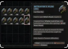 Diablo 4 Season 9 Softcore - Betrayers Husk(990)🔮 Diablo IV Items - 🔥Fast Send