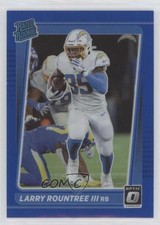 2021 Panini Donruss Optic Rated Rookie Blue Prizm 96/179 Larry Rountree III 8em