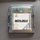 Authentic Metal Gear Solid - Game Boy Color - Cartridge & Case -TESTED WORKING