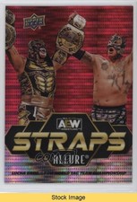 2024 Allure AEW Straps Red Pulsar Rey Fenix Penta El Zero M Lucha Bros READ 17iz
