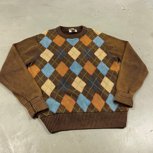 Y2K Nick danger argyle sweater