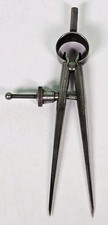Vintage Lufkin 3" Round Leg Divider Inside Spring Caliper