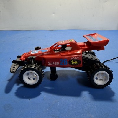 Vintage Wired RC Buggy Car with MAD'ER Controller – Works – Retro
