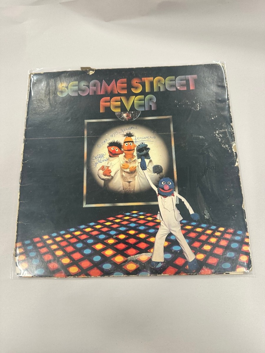 SESAME STREET FEVER レコード Sesame Street – Sesame Street Fever LP Record 1978 CTW Disco