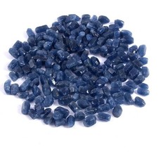 100 Natural Blue Sapphire Rough 35ct Earth-mined Gemstone AA Quality.