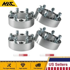 4 Pcs Wheel Spacers 6x5.5 2 Inch For Chevy Tahoe Silverado 1500 Suburban Gmc