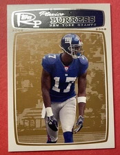 2008 Topps Rookie Progression - Plaxico Burress #86    /389