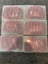 Booms Fishing CC2 Multi-Use Carabiner Clip 6-6 Pack Small 2.3" Caribeener Clips