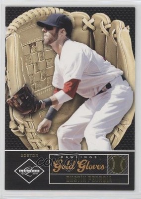2011 Panini Limited Rawlings Gold Gloves 47/299 Dustin Pedroia #2 4g8