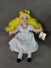 Alice Bean Bag Plush Disney Club Alice in Wonderland Toy