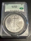1997 American Eagle Silver  - CAC MS69