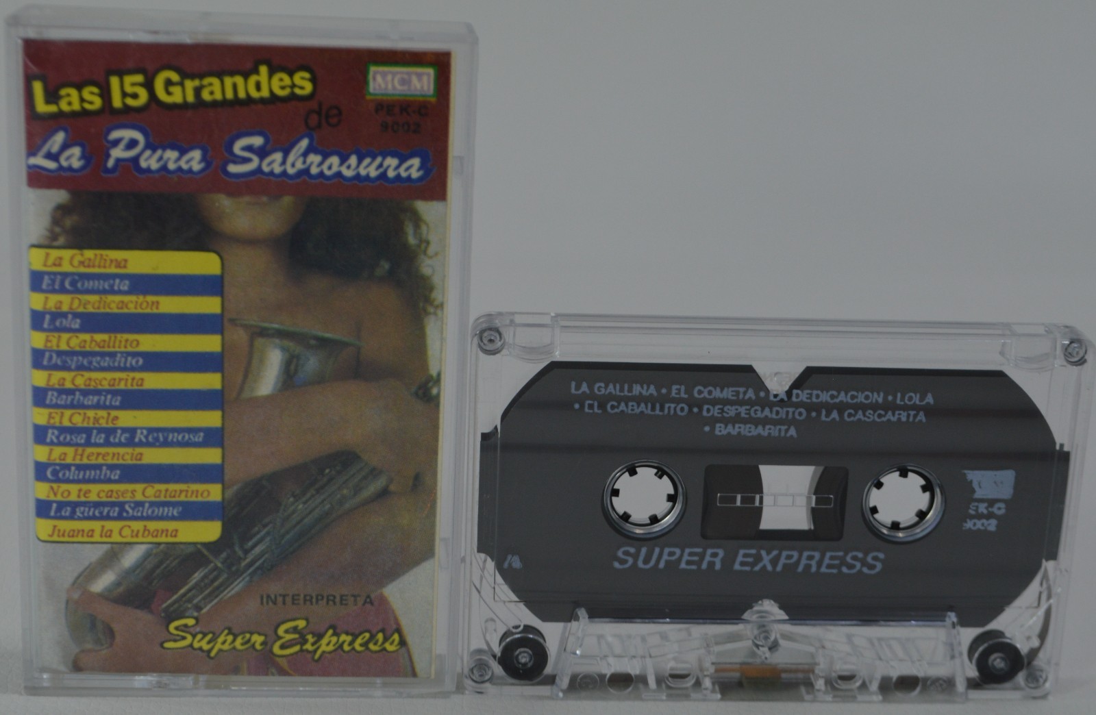Super Express- Las 15 Grandes de La Pura Sabrosura- MCM - Casette Vintage