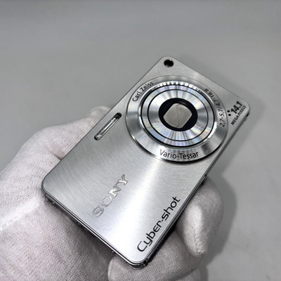 Sony Cyber-shot DSC-W350 14.1MP Digital Camera - Silver for sale