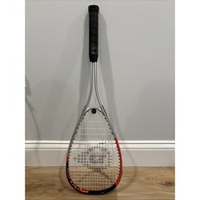 Dunlop Squash Racquet Hyper TI 4.0 195g Weight 18-20lb Tension 14x19 String
