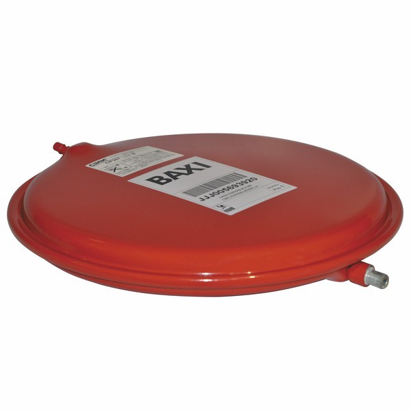 Vase d'expansion rond 6l chauffage réservoir pression de rechange
