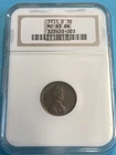 1911-D Lincoln Cent, MS63 RB NGC Old Fatty Soap Box Holder