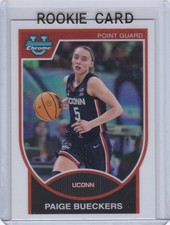 PAIGE BUECKERS ROOKIE CARD 2023 Bowman Chrome UCONN RC $$ WNBA Dallas Wings #1