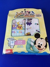 Vintage Hanes 1999 Disney Babies One Piece Underwear 2pack NIP