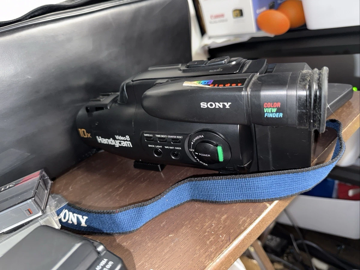 Preços baixos em Filmadoras de Vídeo 8 Sony Handycam Preto | eBay