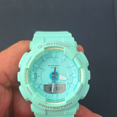 Casio G-SHOCK Quartz Analog-Digital Green Resin Strap Wristwatch 200m
