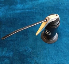 Vintage John Deere Pump Oil Can-Used Black Rare.