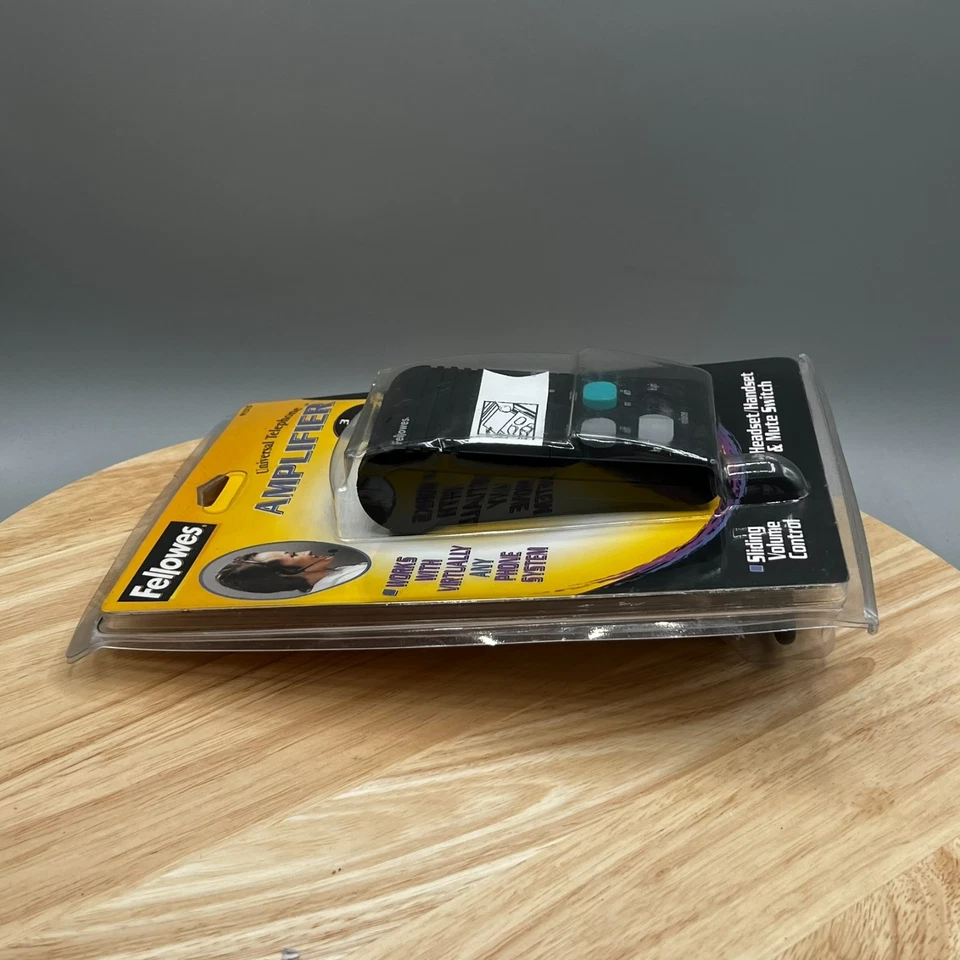 Fellowes Universal Telephone Headset Amplifier Unit NEW OLD STOCK SEALED - Image 3 of 4