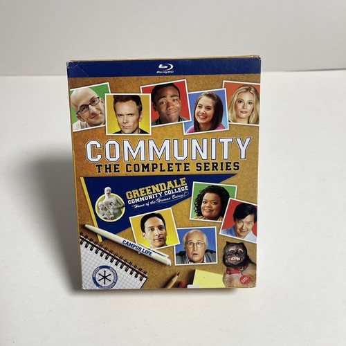 Community: The Complete Series Blu-Ray Seasons 1-6, 2010's Sit Com Region A