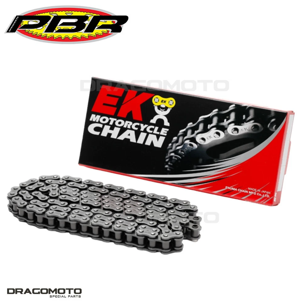 HUSQVARNA CR 65 2011-2011 catena corona pignone kit 420 PBR EK2350 Foto 2 de 4