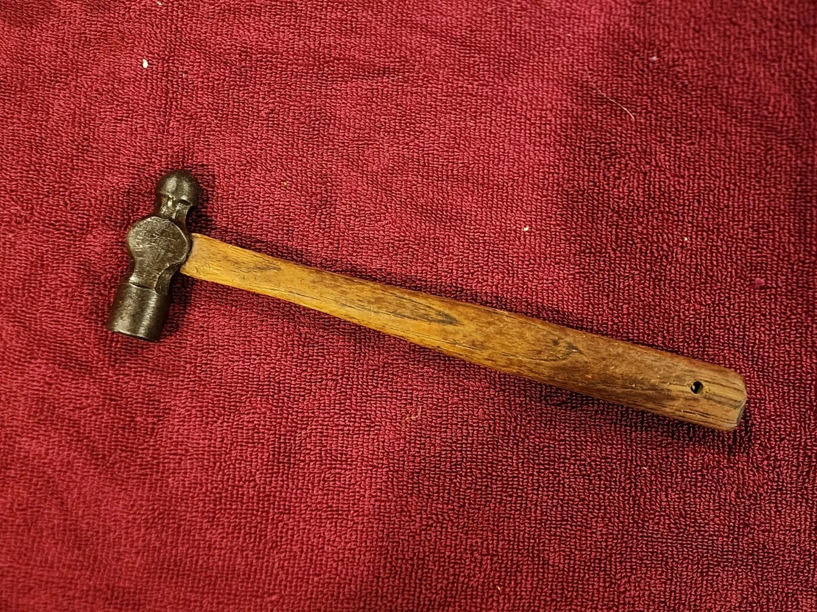 Vintage Heller 4oz. Ball Peen Hammer ,Horse Logo, Original Handle #2
