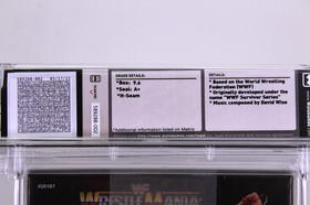 WWF WrestleMania Challenge New Nintendo NES 1990 Factory Sealed WATA 9.6 A+