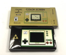 Nintendo Game & Watch The Legend of Zelda Console CIB Complete in Box