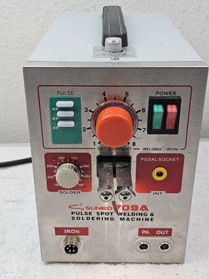 SUNKCO 709A  PULSE SPOT WELDING SOLDERING MACHINE