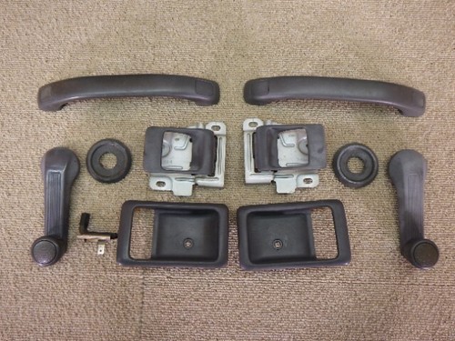 OEM HONDA ACTY HA3 HA4 Front Door Trim Panel left & right with Parts TESTED JDM - Picture 2 of 12