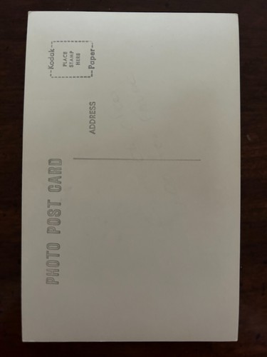 TARJETA FOTOGRÁFICA ORIGINAL FIRMADA A MANO POR José Álvarez braves. BIBLIA inscrita Juan 3:16 - Imagen 2 de 3