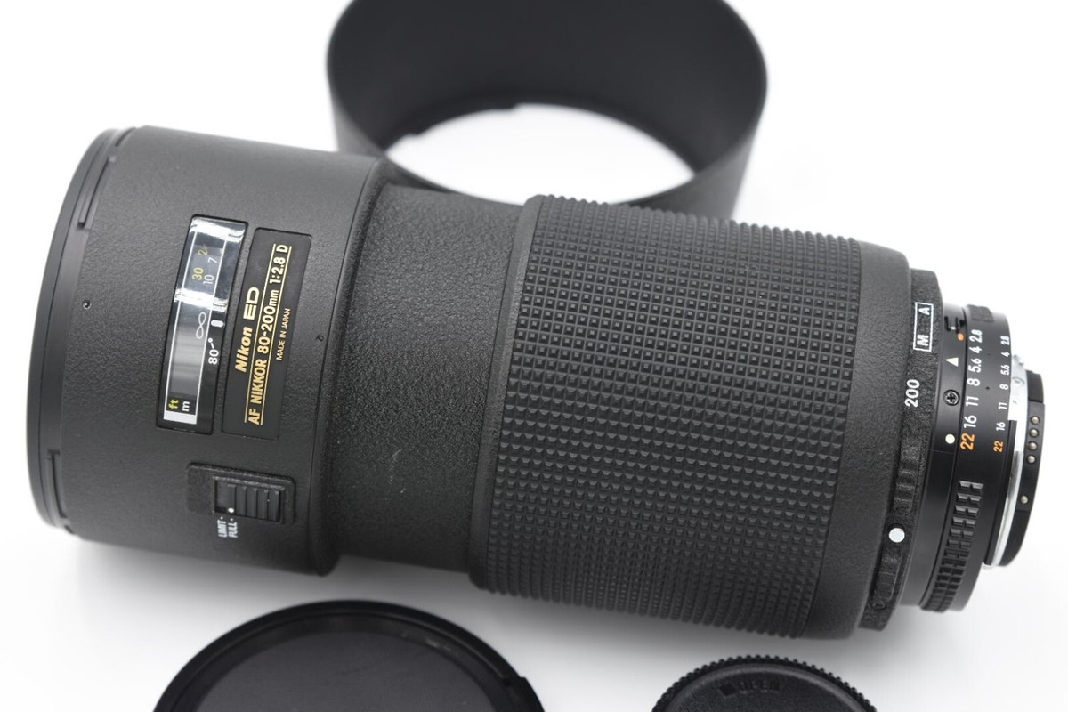 Nikon ED AF Nikkor 80-200mm f / 2.8 D Telephoto Zoom Lens Nikon ED AF Nikkor 80-200mm f / 2.8 D Telephoto Zoom Lens
